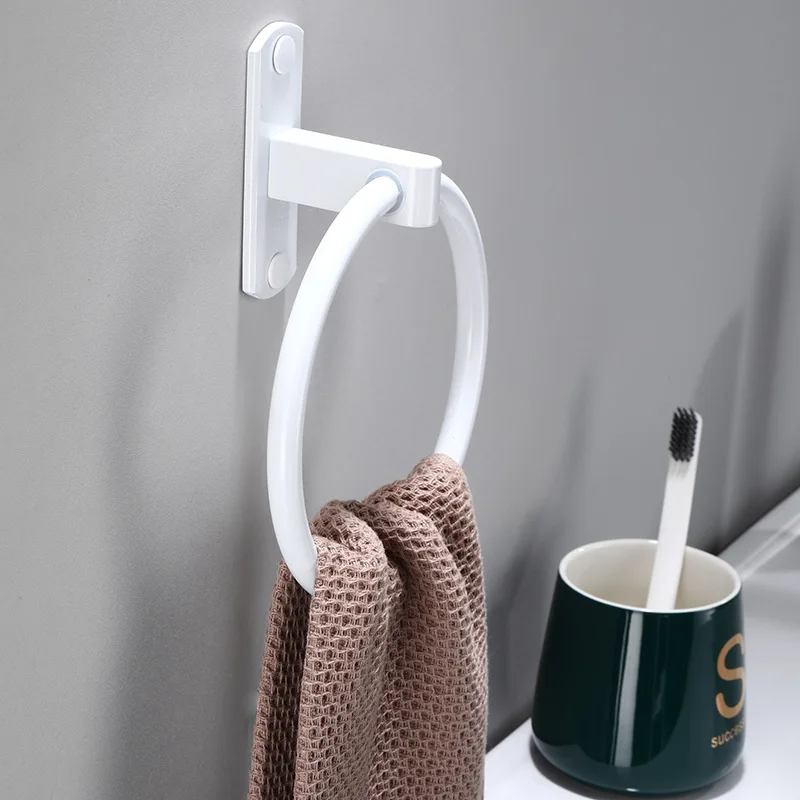 Portasciugamani Portasciugamani da parete Portasciugamani bianco Portasciugamani da bagno in alluminio Porta asciugamani da bagno