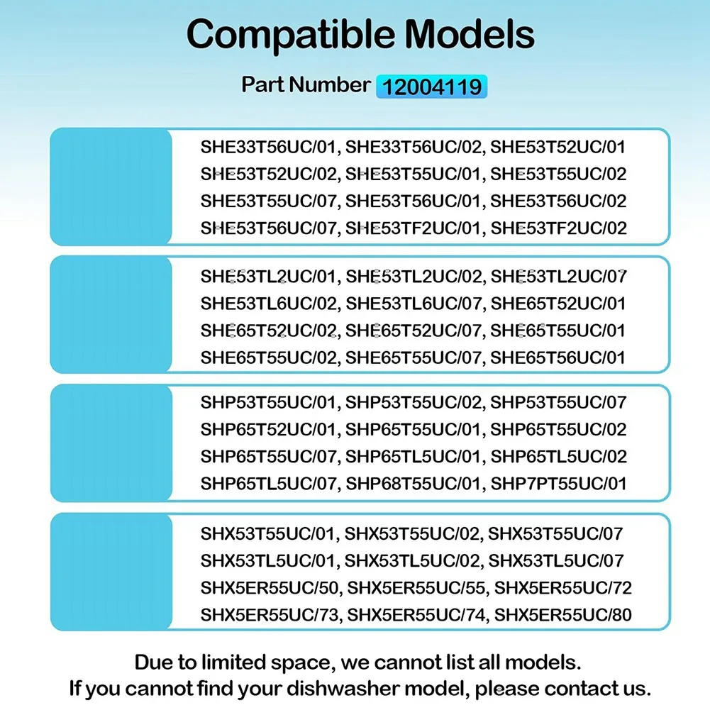 QA88X 12004119 for Bosch Dishwasher Door Spring Kit Dishwasher Door Spring 00754866 12004119 Dishwasher Door Spring Kit