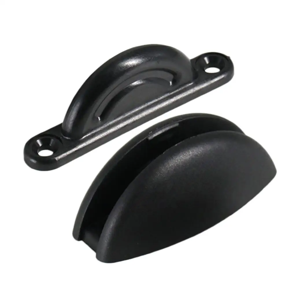 Nylon Door Catch Wall Mounted Stopper Holder Magnetic Retainer Security Hardware for RV Camper Boat Motorhome Cabinet