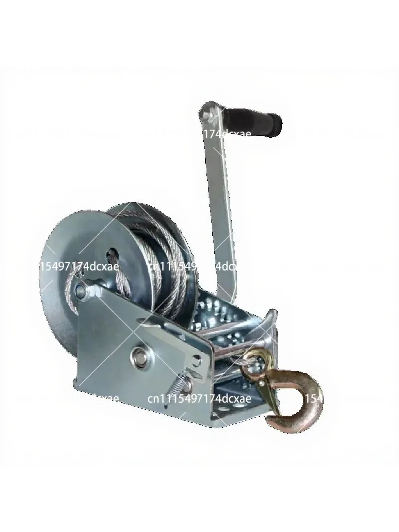 Heavy Duty Hand Operated Gear Winch for Vehicle Trailer Recovery