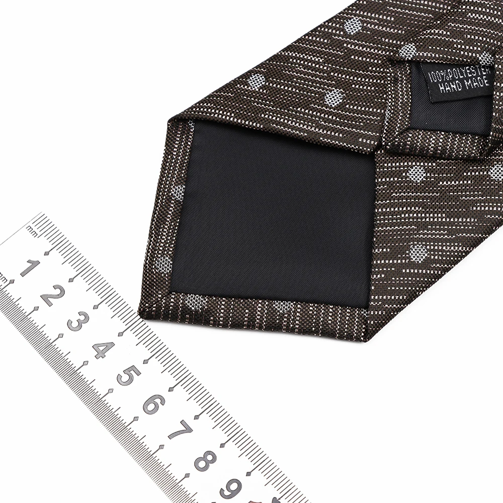 Fashion 8cm Polyester Classic Tie Casual Red Blue Green Grey Striped Polka Dot Tie Men's Business Wedding Party Accessories Gift