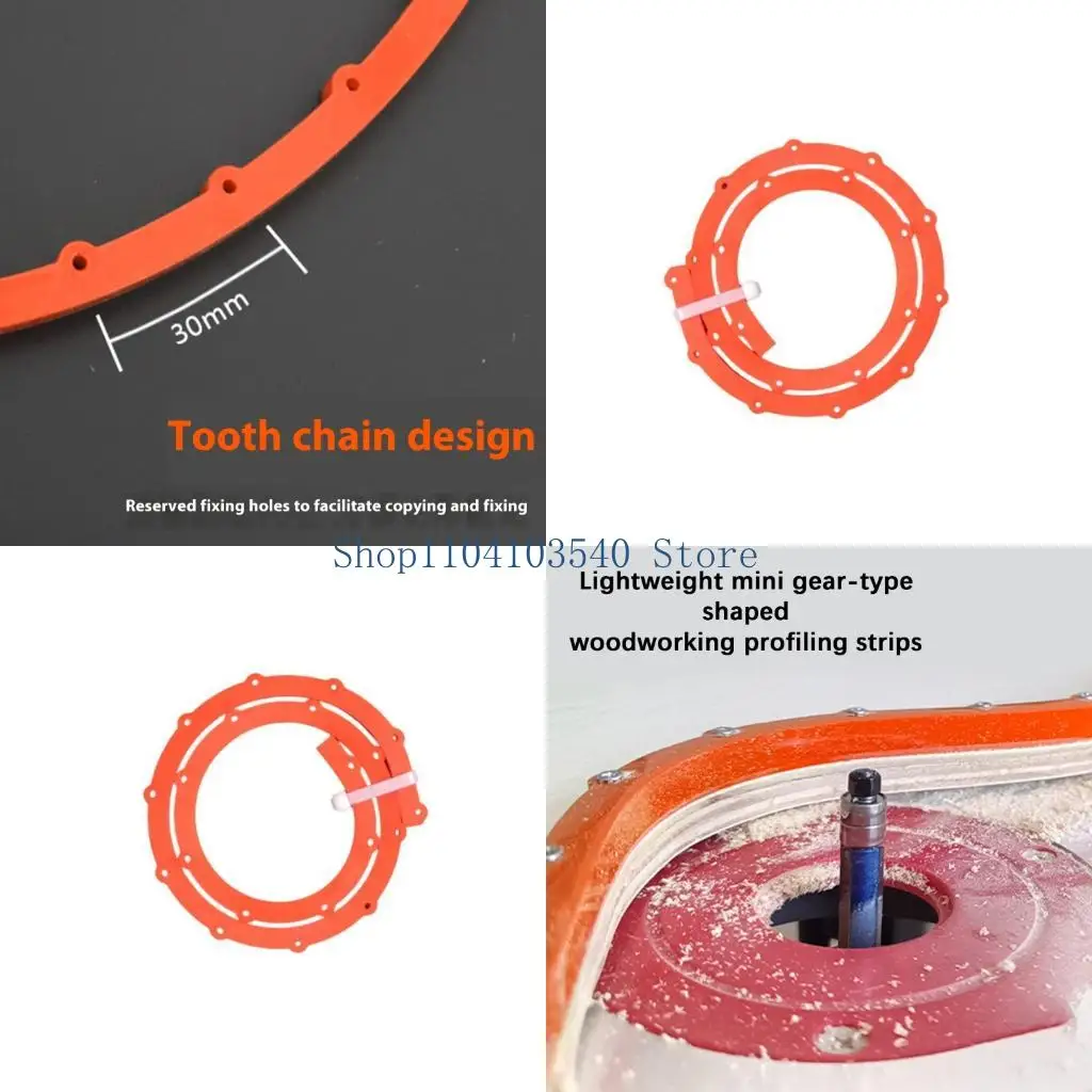 

02DC Mini Portable Custerved Guider Plips Rubber Tool для деревообрабатывателей DIY Создание 0,5 м