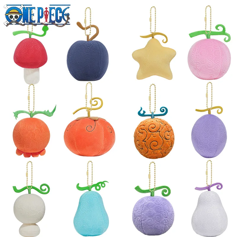 One Piece Laboon Schlüsselanhänger Plüschtiere Luffy Hut Monkey D. Luffy Tony Tony Chopper Teufelsfrucht Stofftier-Anhänger Puppen – Detail 2
