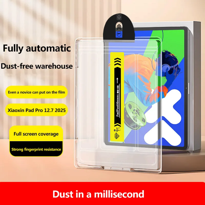 

Auto Install Kit Tempered Glass For Lenovo Xiaoxin Pad Pro 12.7 2025 2nd Gen P12 12.7 Pro12.7 P12 Pro 12.6 Screen Protector Flim
