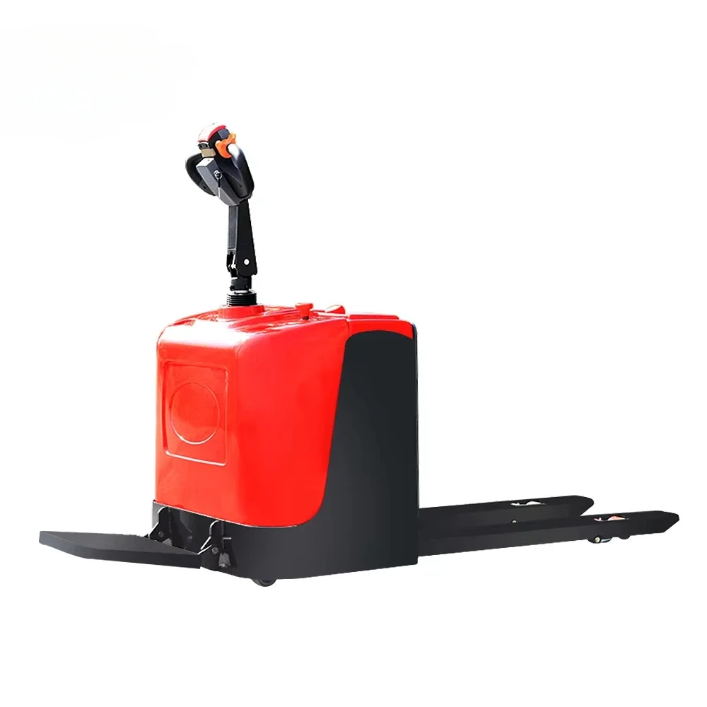 Handling Lithium Hydraulic Pallet Jack 1500kg Capacity Motorized Full Electric Pallet Truck