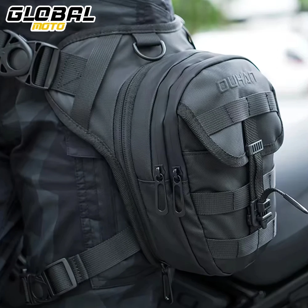 DUHAN Motorcycle Leg Bags Wear-Resistant Motorbike Shoulder Bags Waist Bag Splash Proof Outdoor Motocross Travel Bags