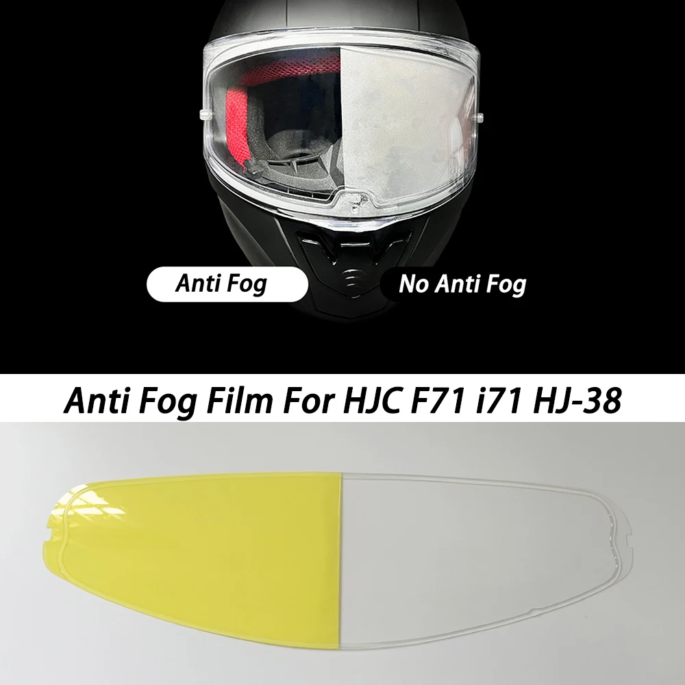 

Motorcycle Helmet Visor Patch Film For HJC i71 F71 Visor Anti Fog Film Helmet Accessories