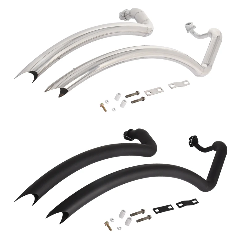 Slip On For Yamaha Drag Star V star 650 XVS650 DS650 XVS400 650A DRAGSTAR 400 Motorcycle System Muffler Espace Moto Exhaust Pipe