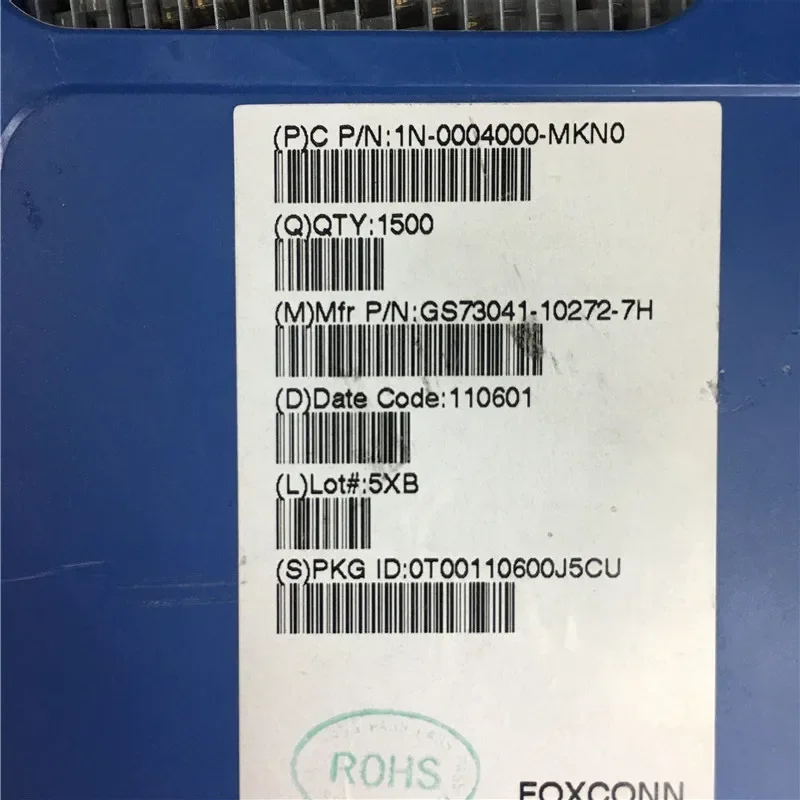 10Pcs 4Pin GS73041-10272-7H Telefoon Socket Slot Mobiele Telefoon Staart Plug