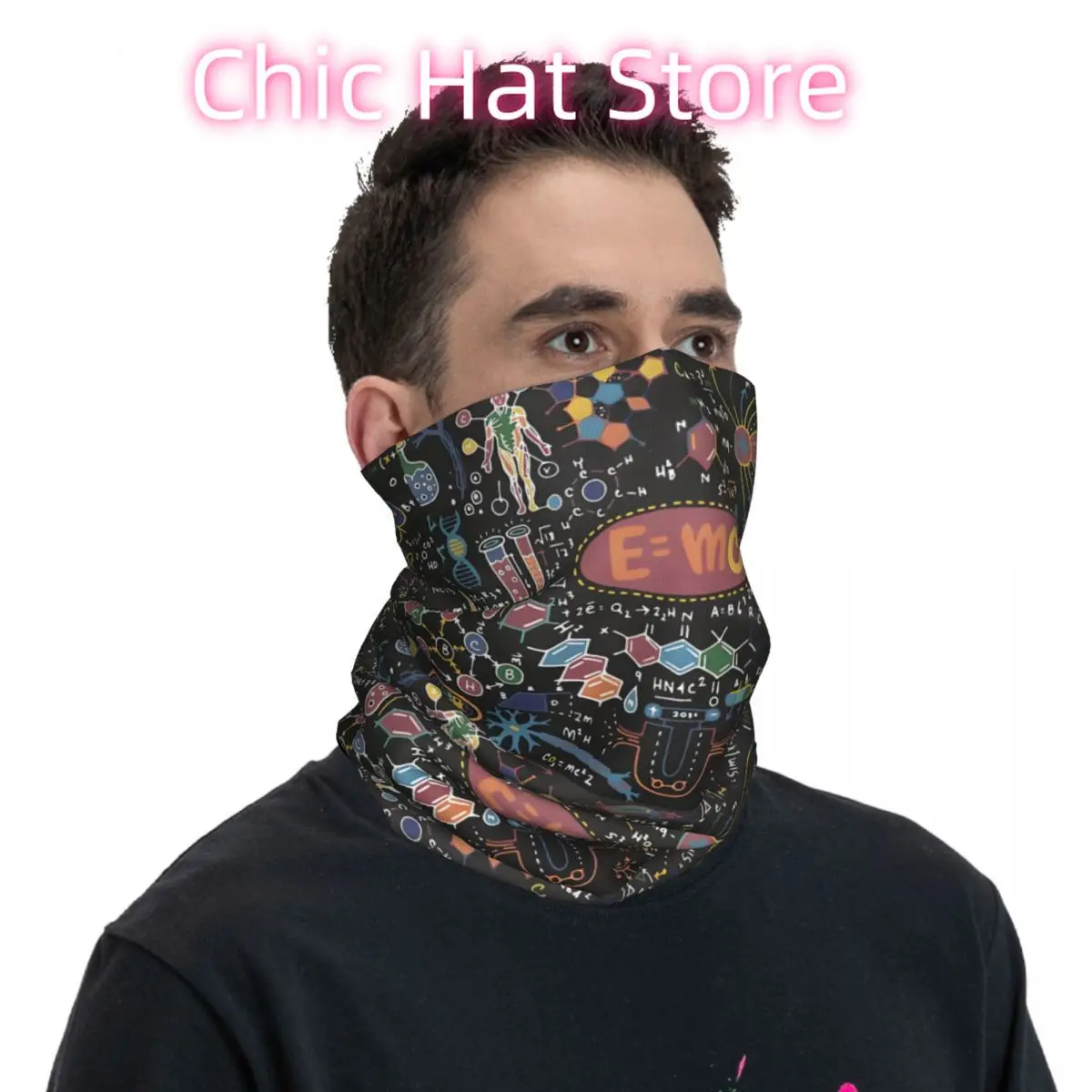 العلوم للأبد عقال الرقبة أدفأ الرجال التزلج تشغيل وشاح أنبوبي الطبية ممرضة الوجه باندانا الجراب