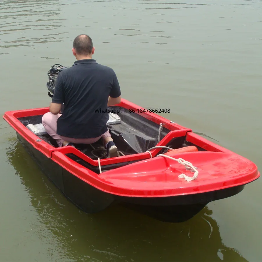 

Wholesale price Durable glass fiber fishing boat, stable and safe rowing boat fishing boat