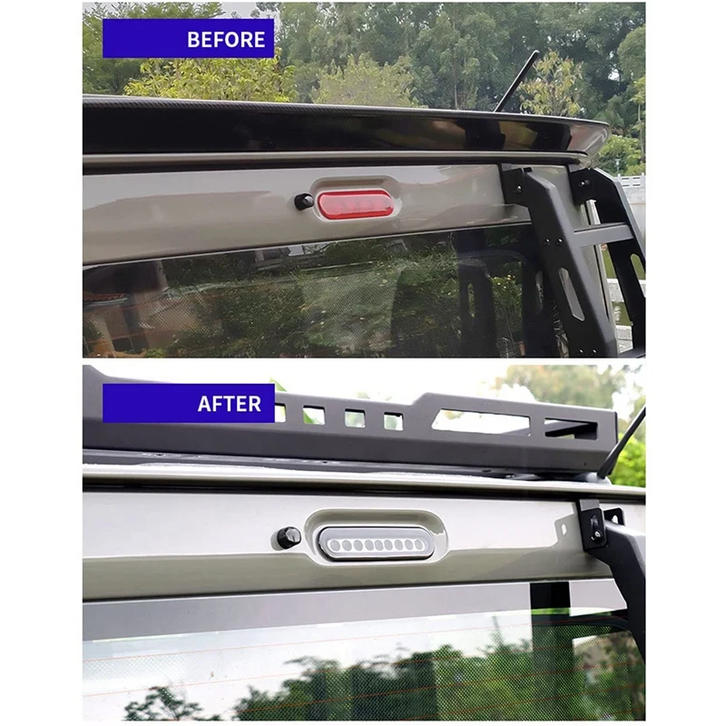 A024-Car LED Brake Light Lamp for  Jimny JB64 JB74 2019-2021 Rear Tail Light Center High Level Third Light Accessories