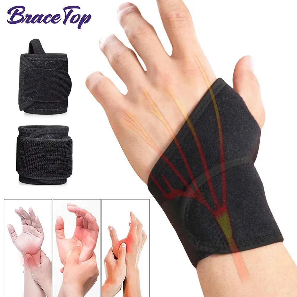 1PCS Wrist Compression Strap and Wrist Brace Sport Wrist Support for Fitness, Weightlifting, Tendonitis, Carpal Tunnel Arthritis