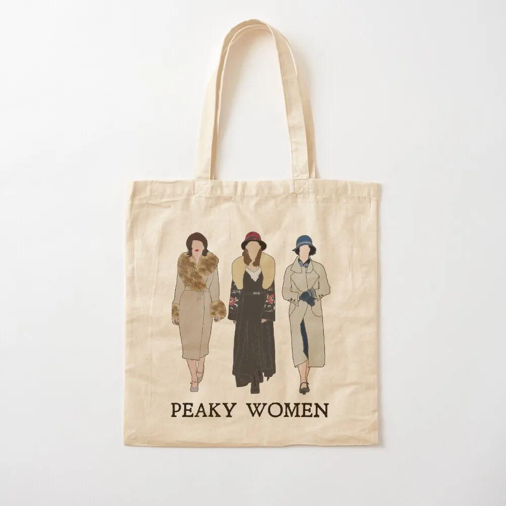 Peaky Women: Peaky Blinders Tote Bag cute tote bag hand bag Cloth Shopper handbag