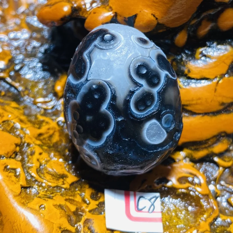

AAAA+Natural Agate Energy Crystal Chakra Reiki Healing Stone Alxa Gobi Eye Mineral Specimen Home Decor Gift