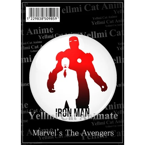 マーベルスーパーヒーロー商品 アニメ漫画 かわいいバッジ クリエイティブ カップル バックパック ペンダント アクセサリー ブローチ ギフト 卸売