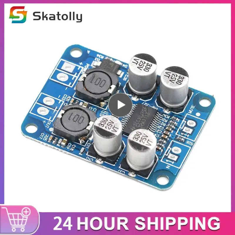 60 Вт моно цифровой аудио усилитель мощности плата Amp модуль 32P 28phip чип DC 12В-24В 30 Вт 60 Вт