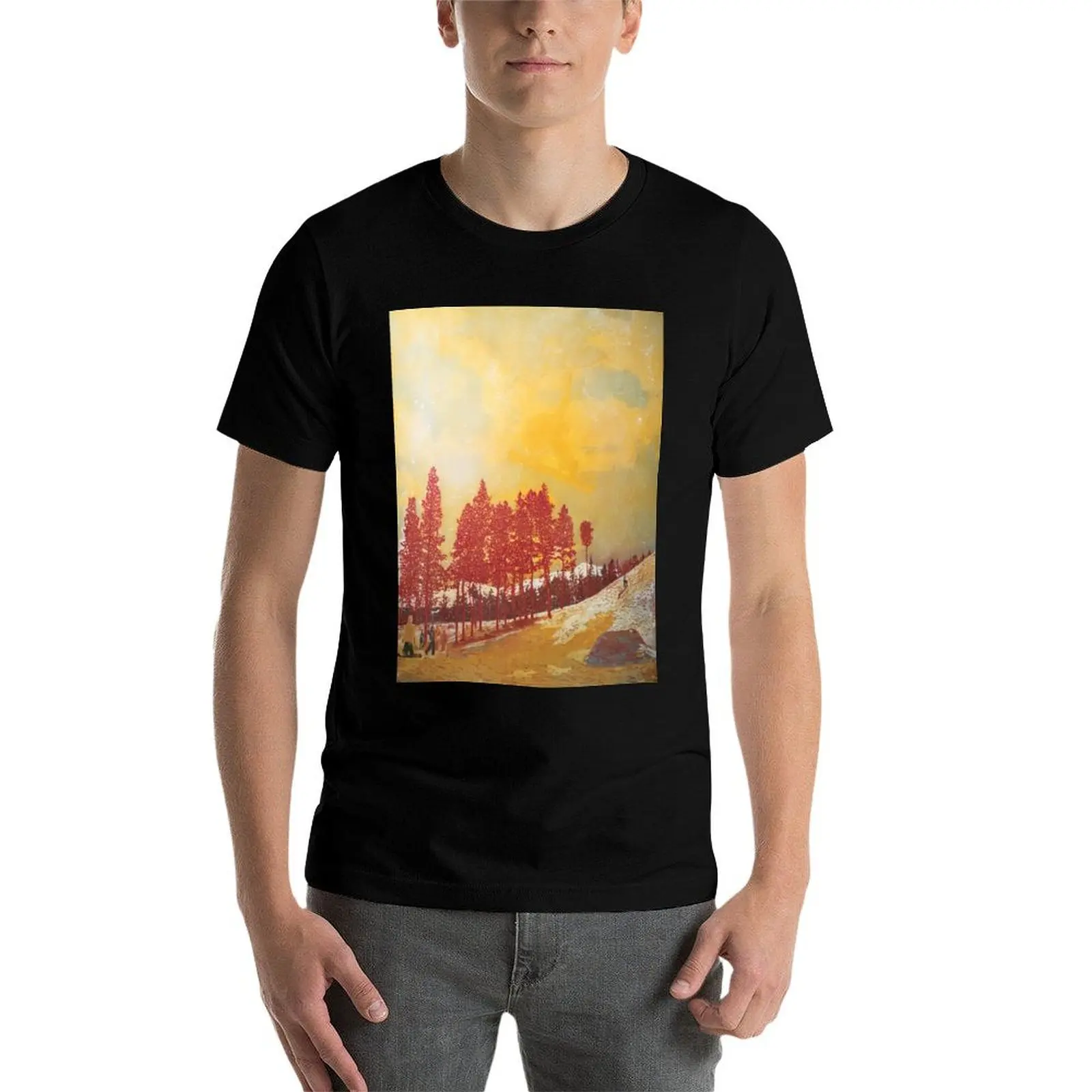 

Peter Doig T-Shirt t shirts for man graphic vintage t shirt man designer man t shirt summer T-Shirt