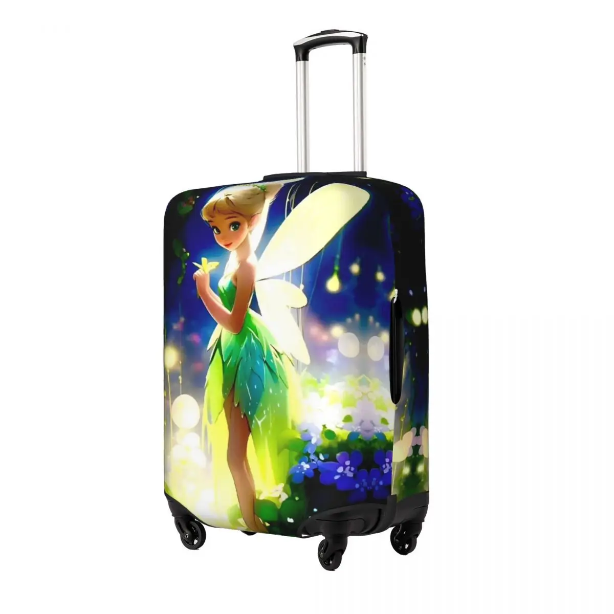 MINISO ผ้าคลุมกระเป๋าเดินทาง Tinker Bell Holiday Cruise Trip การป้องกันเคสกระเป๋าเดินทางที่มีประโยชน์