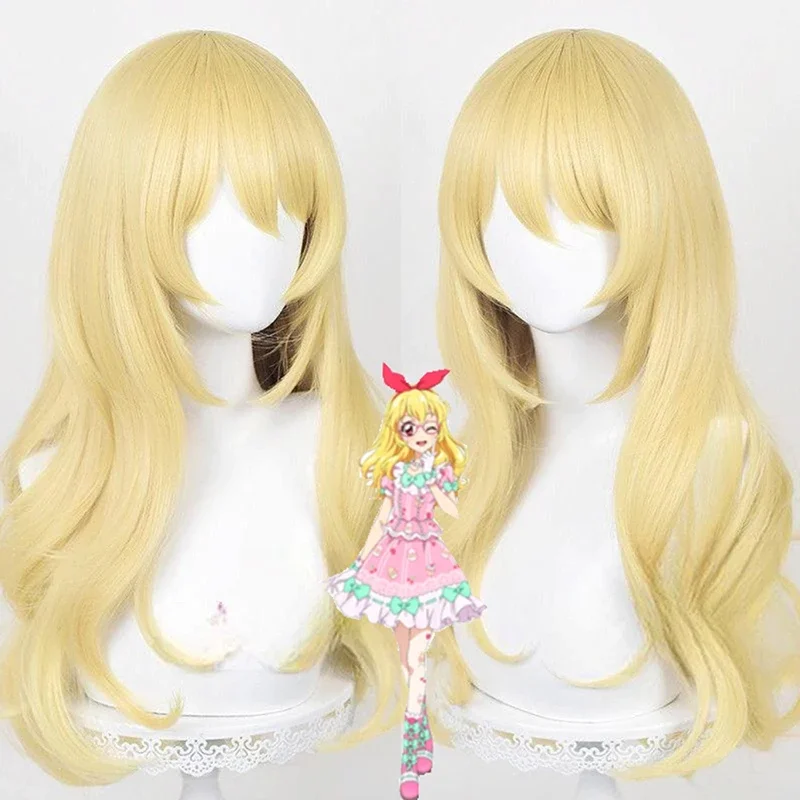 

Золотая длинная волна, имитация волос, звездный дворец, ягода, парик для косплея, модная девушка, маскарадный комплект волос, повседневная одежда, полный парик