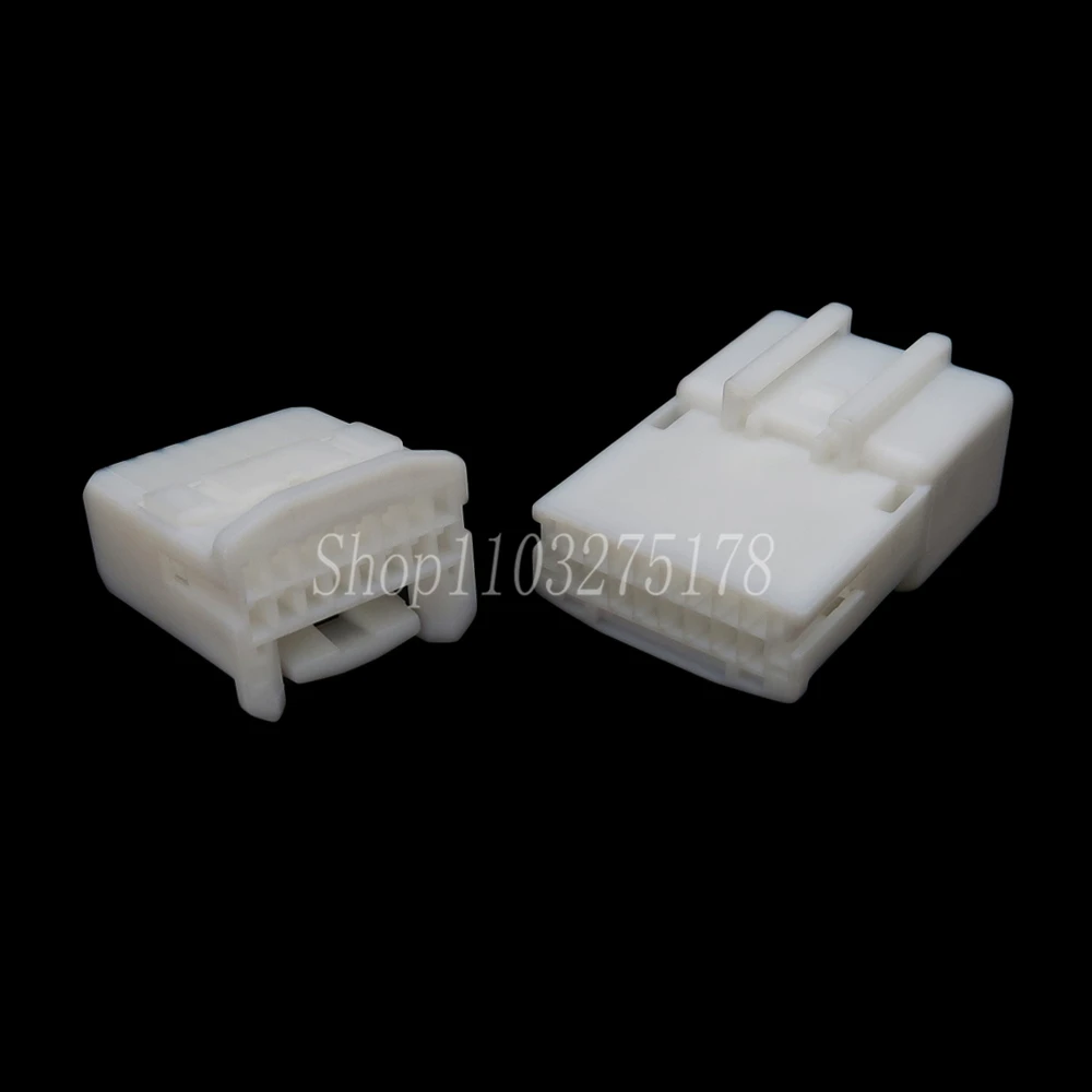 1 Set 16 Pin 1318386-1 1473410-1 1318386-2 Car Audio Wire Socket for Nissan Auto Navigation Cable Adapter 1318382-2 1565476-2