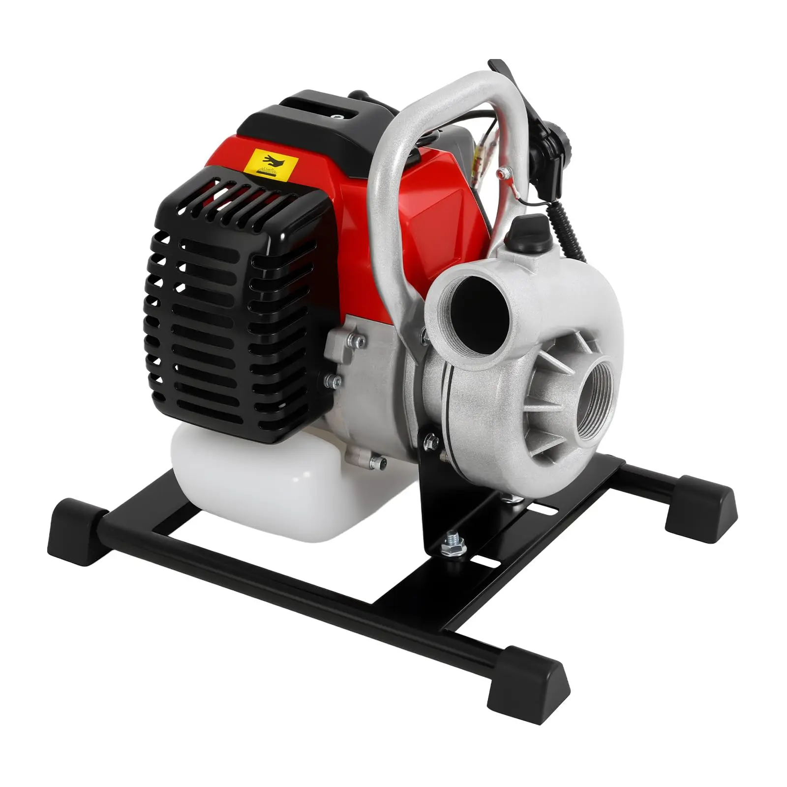 Commercial  Engine Water Pump 2 Stroke 52CC 1700W 1.5 Inch Inlet Portable  Water Transfer Pump with