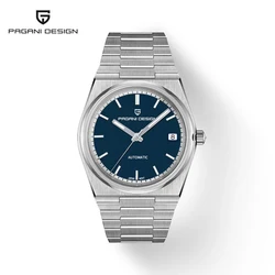 2024 New PAGANI DESIGN 40MM Automatic Men's Mechanical Watch NH35 Sports Business Sapphire 10Bar AR Coated Clock watch for men
