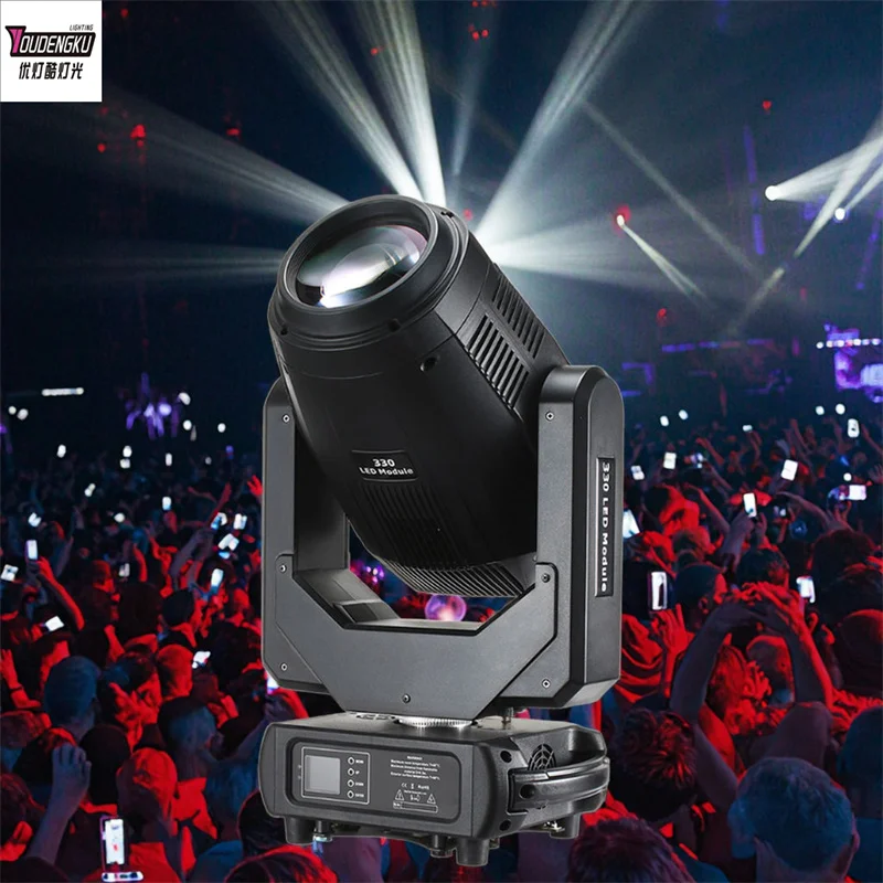 

2 шт., 330 Вт, светодиодный луч с подвижной головкой, точечный светильник gobo dmx Light