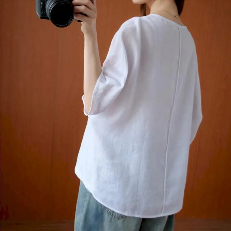 Oversized T Shirts Women Fashion Design Patchwork T-shirt Women Short Sleeve Tops 2024 New In Summer Trend Tshirt Loose Line Top