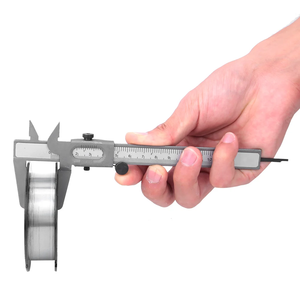 

5in, 6in Micrometer Gauge, High Precision Metal Vernier Caliper Manual Measuring Caliper Tools Micrometer Ruler