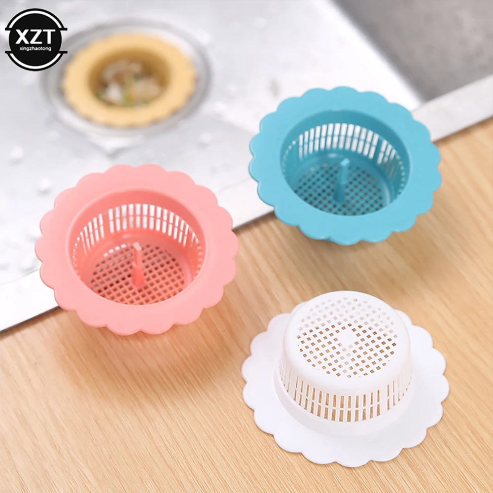 Kitchen Sink Filter Silicone Anti Clogging Floor Drain Bathroom Drain Garbage Collector Modern Modern Kitchen Tools