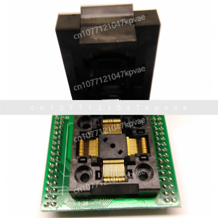 QFP64 Burn-in SocketTQFP64 to DlP64 Test Socket 0.5 Spacing DirectProgramming Socket