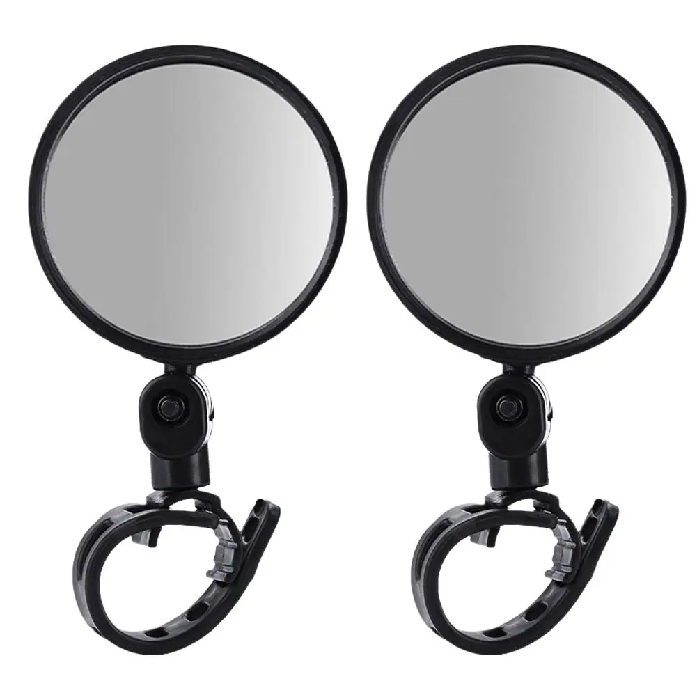 Bicycle Rearview Mirror 360 Degree Rotation Auxiliary Accessories Convex Mount Mirror Bike Cycling Handlebar P8O4