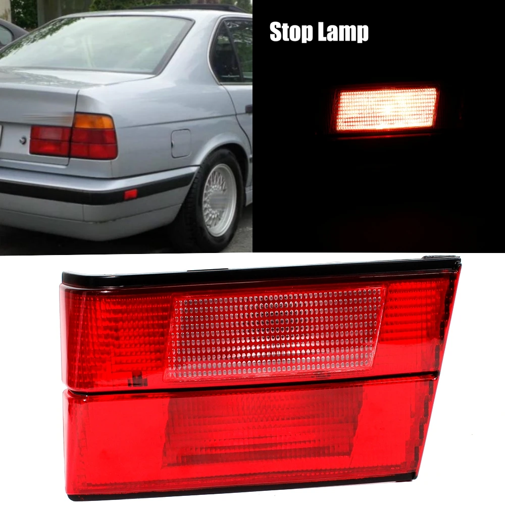 Right Inner Side Tail Rear Lamp Light 63211384012 For BMW 5 Series 525i 530i 540i E34 1988 1989 1990 1991 1992 1993 1994 1995