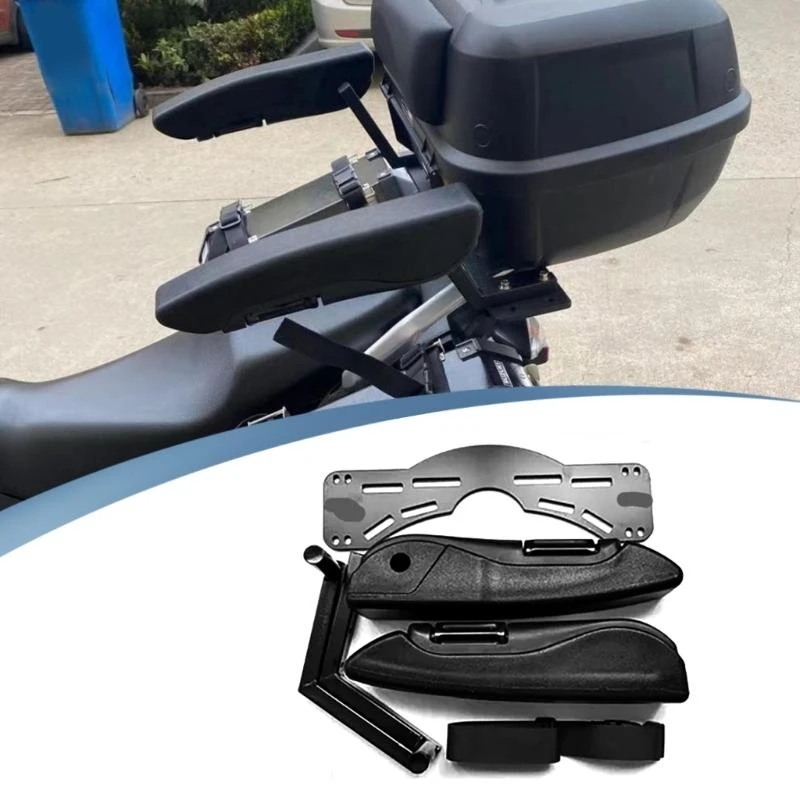 

Scooter Passenger Handle Foldable Armrest Motorcycle Rear Child Safety Armrest Handrail Motorbike Accessories X37F