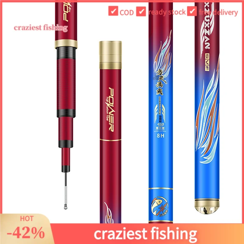 Everything for Fishing Tackle Set Carp Cane Rod Spinning Rods Freshwater Fishing Holder Carbon Telescopic Rods Rockfishing Fiber