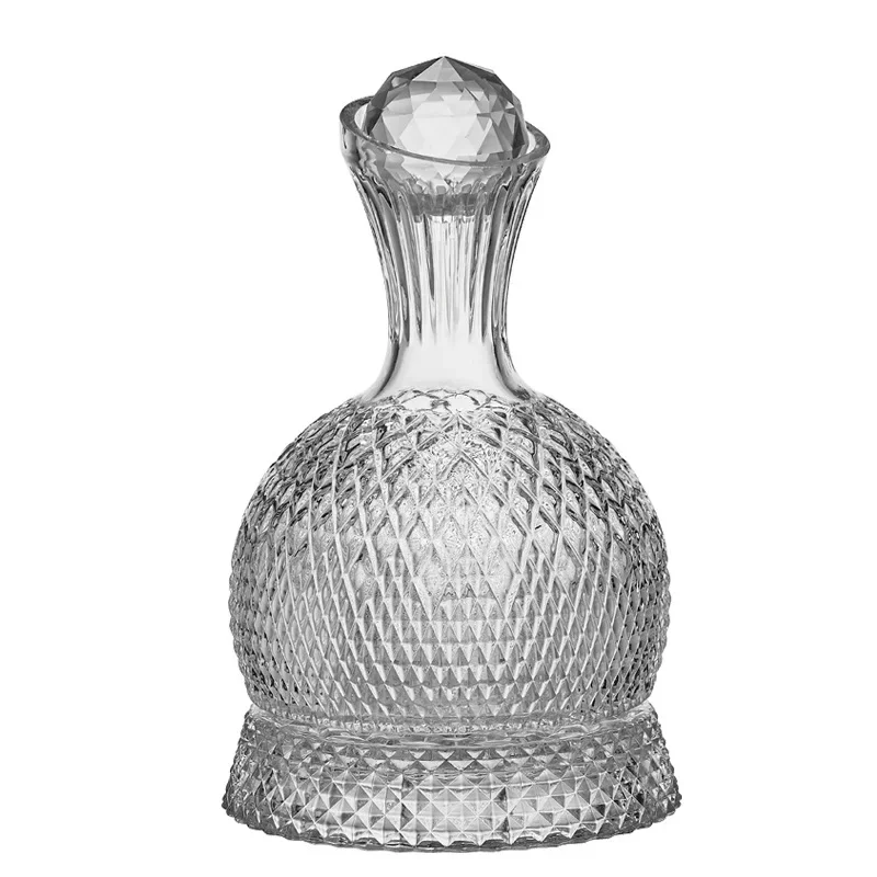 

Decanter Red Wine Household Light Luxury Spinning Tumble Crystal Split Wine Pot Red Set