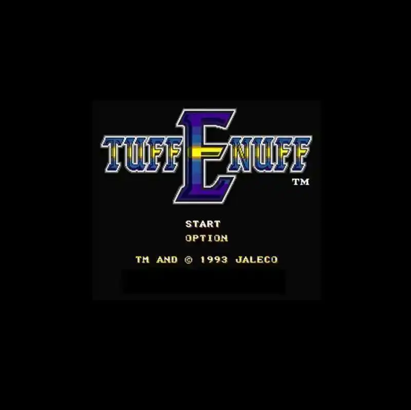 

Custom Tuff E Nuff NTSC 16 Bit Big Gray Game Card For 46Pin USA Game Players