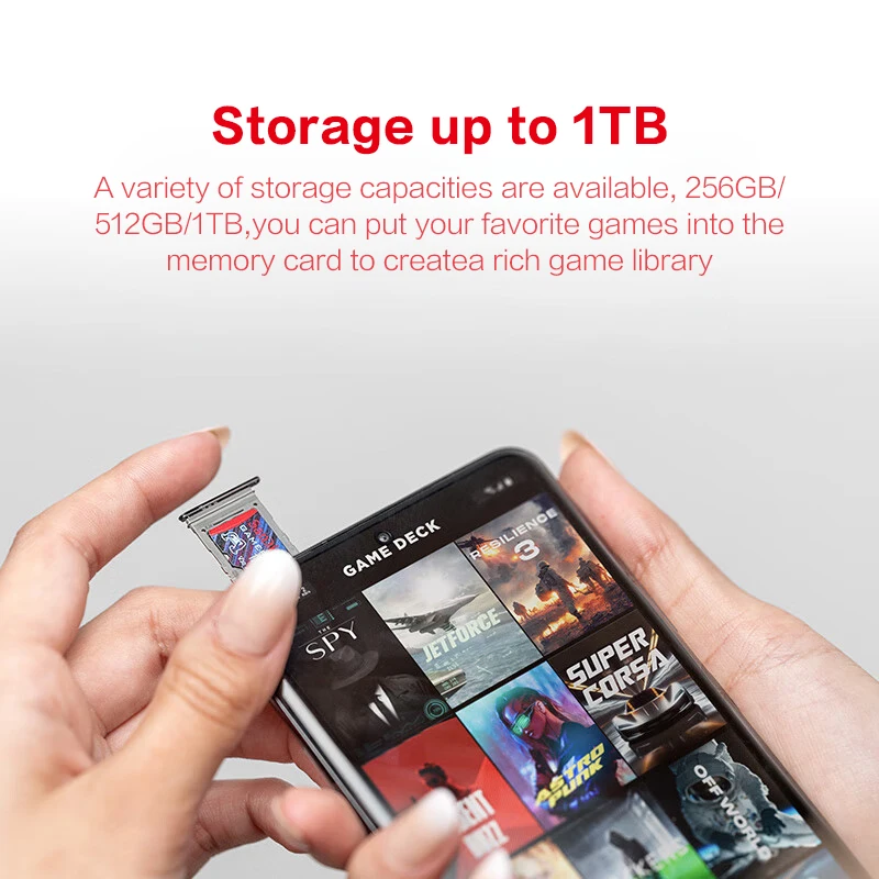 SanDisk GamePlay microSD Card for Mobile and Handheld Console Gaming 128GB 256GB 512GB 1TB Memory Card V30 A2 Micro SD Card