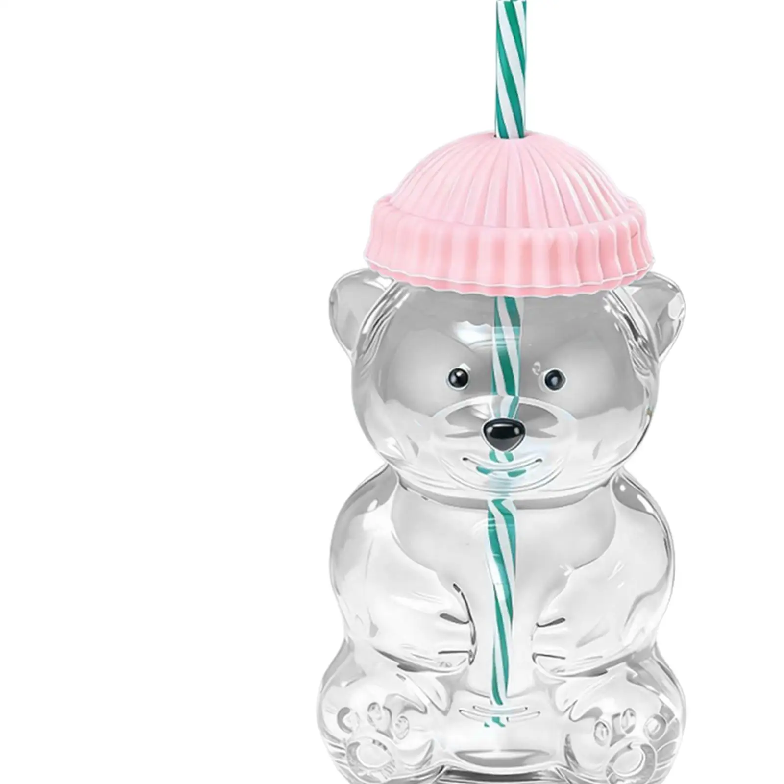 

Стеклянная кружка Bear 560 мл, универсальная, для кофе, чая, молока, прозрачная, для вечеринок, дома, бара, ресторана, кухни