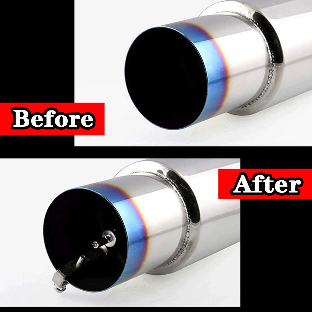 Car Turbo Whistle Universal Aluminum Car Turbo Sound Whistle Muffler Exhaust Pipe Blow-off Valve Simulator