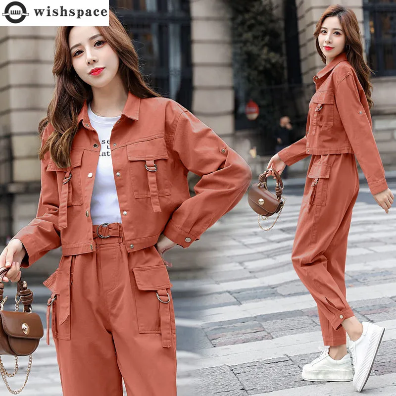 

Autumn 2022 New Style Personalized Elegant Women's Suit Slim Fit Jacket Casual Workwear Pants Two Piece Set Outdoor Sports Suit