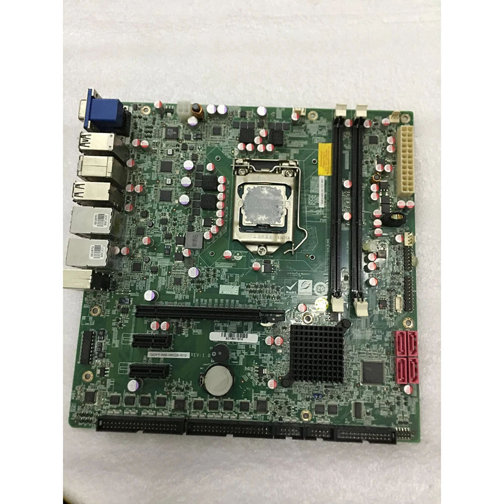 For IEI LGA 1155 Industrial Control Motherboard Dual VGA USB3.0 H61 Industrial Motherboard GDYT-IMB-H612B-R10 image 2