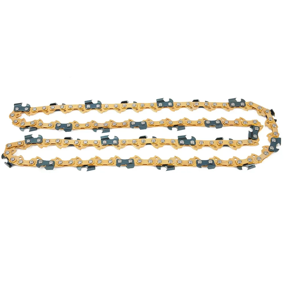 16 Inch 59 Links Gold Electric Saw Chain Blade Carbide Replacement Chainsaw Parts Garden Power Tool Accessories