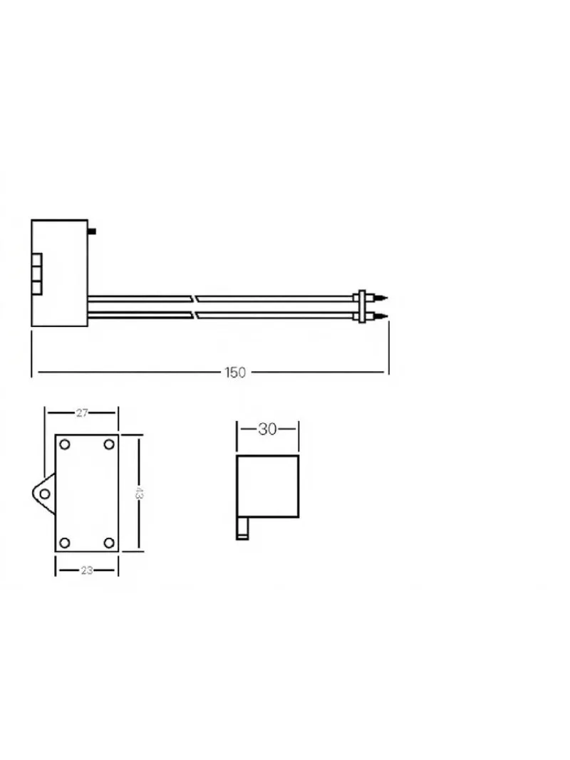 Portable DC5V Micro-USB generator module, small particle purification accessories, indoor air quality improvement device