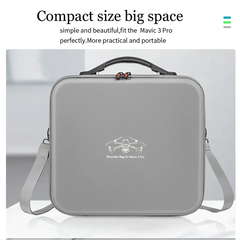 STARTRC para DJI Mavic 3 PRO Estuche de transporte bolsa de almacenamiento portátil bolso de viaje para DJI RC/RC Pro Drone accesorios de Control remoto