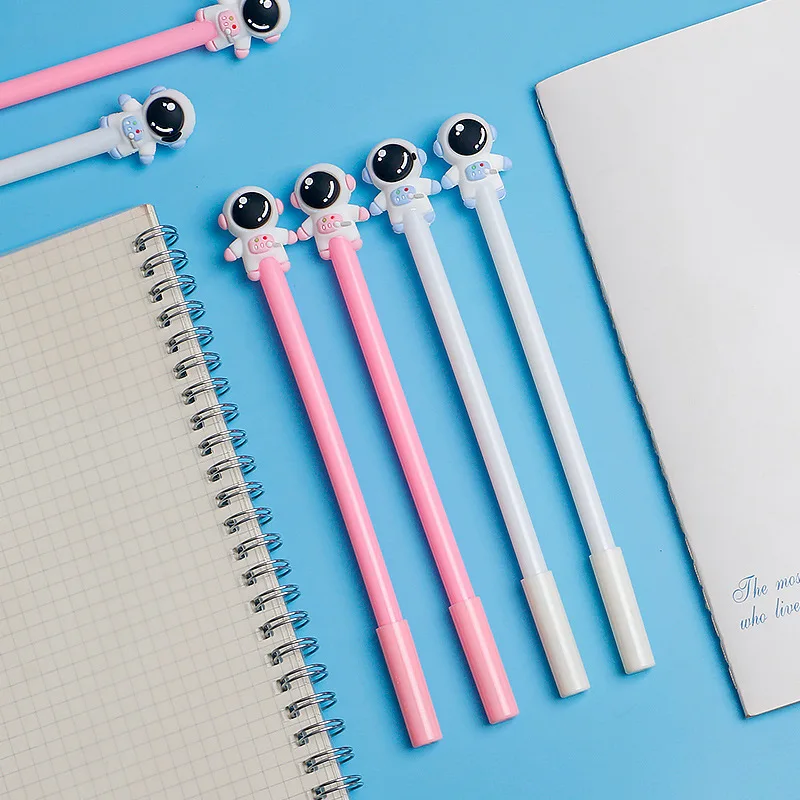 1 Piece Lytwtw's Stationery School Supplies Cute Kawaii Creative Astronaut Office Sweet Pretty Lovely Gel Pen