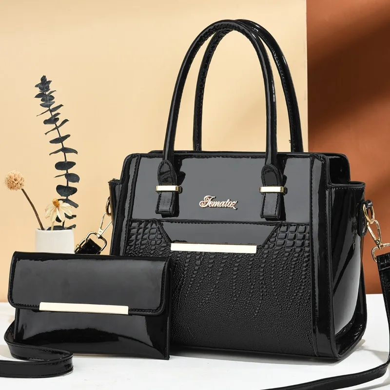 Brand Ladies Shoulder Bag 2 Piece Set Luxury Handbags Women Bags Designer Hand Bags for Women 2025 New Crossbody Sac
