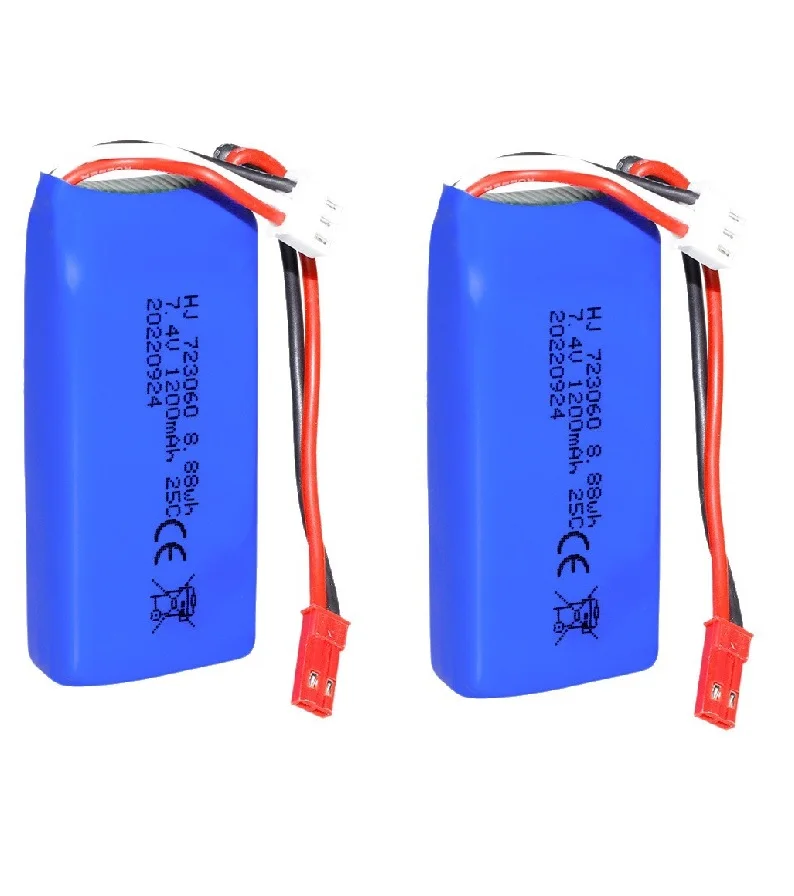 7,4 В 1200 мАч Li-Po аккумулятор для A949 A959 A969 A979 V912 V913 V353 k929 V262 L959 T23 T55 автомобильные аккумуляторные детали