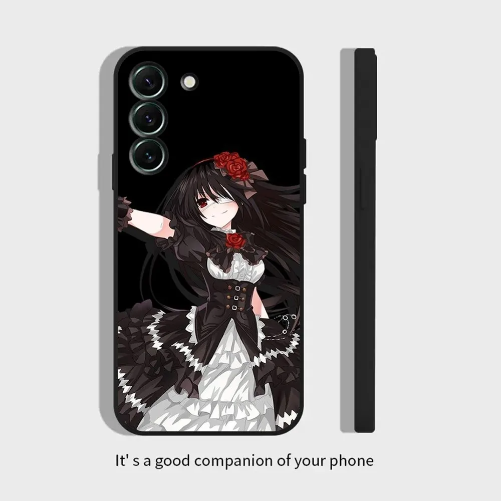 D-Date A Live Kurumi Tokisaki Phone Case For Samsung S20,Fe,21,22,23,24,Ultra,S30,22,9,10,plus,S30 ultra 5G Silicone Cover